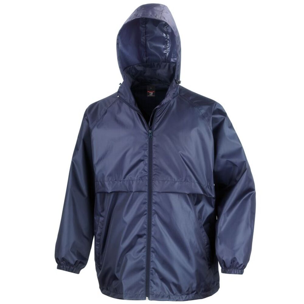 Result Mens Core Lightweight Waterproof Shield Windproof Casual Rain Jacket / Na
